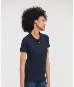 Polo classica da donna in policotone Russell