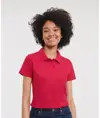 Polo classica da donna in policotone Russell