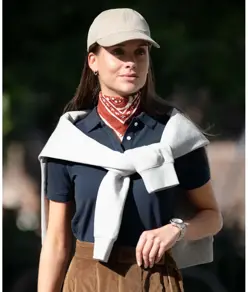 Polo classica lussuosa donna Yale Nimbus