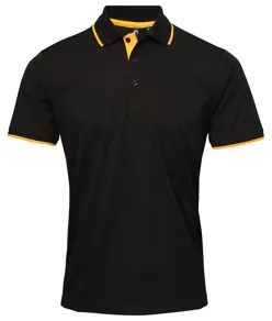 Polo Coolchecker® a contrasto Premier
