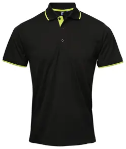 Polo Coolchecker® a contrasto Premier