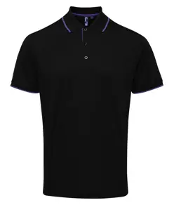 Polo Coolchecker® a contrasto Premier