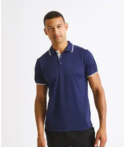 Polo Coolchecker® a contrasto Premier