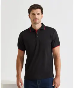 Polo Coolchecker® a contrasto Premier