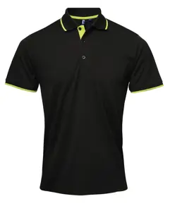 Polo Coolchecker® a contrasto Premier