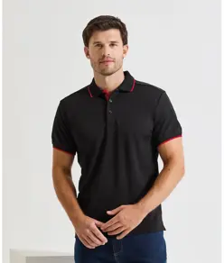 Polo Coolchecker® a contrasto Premier