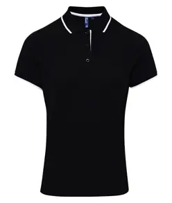 Polo da donna a contrasto Coolchecker® Premier