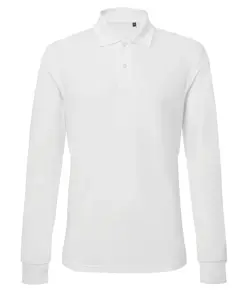 Polo da uomo a maniche lunghe vestibilità classica Asquith & Fox