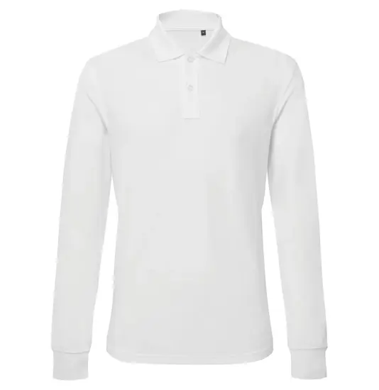 Polo da uomo a maniche lunghe vestibilità classica Asquith & Fox