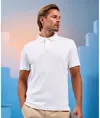 Polo da uomo in maglia super liscia Asquith & Fox