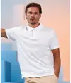 Polo da uomo in maglia super liscia Asquith & Fox