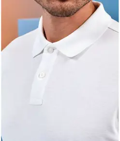 Polo da uomo in maglia super liscia Asquith & Fox