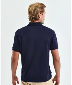 Polo da uomo in maglia super liscia Asquith & Fox