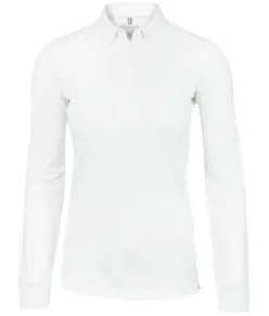 Polo deluxe a maniche lunghe donna Carlington Nimbus
