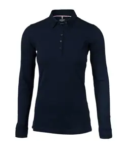 Polo deluxe a maniche lunghe donna Carlington Nimbus