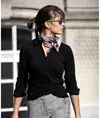 Polo deluxe a maniche lunghe donna Carlington Nimbus
