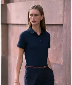 Polo deluxe donna triblend Altavista Nimbus