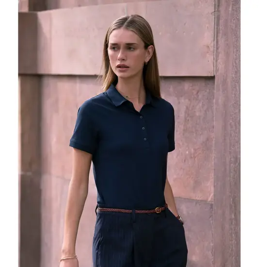 Polo deluxe donna triblend Altavista Nimbus