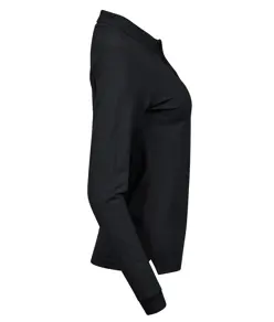 Polo donna di lusso elasticizzata a maniche lunghe (146) Tee Jays