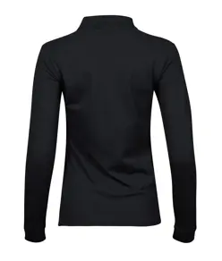 Polo donna di lusso elasticizzata a maniche lunghe (146) Tee Jays