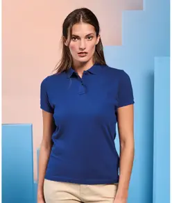 Polo donna in misto policotone Asquith & Fox
