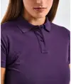 Polo donna in misto policotone Asquith & Fox