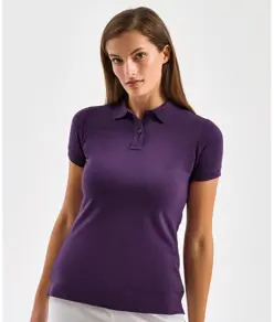 Polo donna in misto policotone Asquith & Fox