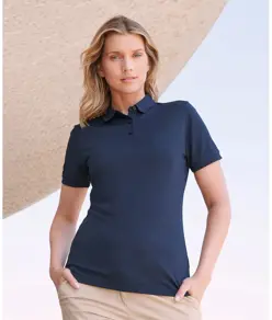Polo donna in poliestere riciclato Henbury