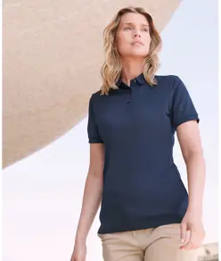 Polo donna in poliestere riciclato Henbury