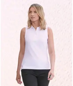 Polo donna smanicata Coolplus® Henbury