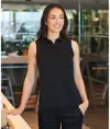 Polo donna smanicata Coolplus® Henbury