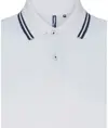 Polo donna vestibilità classica con profilo a contrasto Asquith & Fox