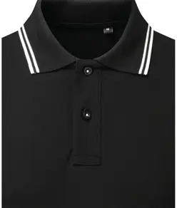 Polo donna vestibilità classica con profilo a contrasto Asquith & Fox