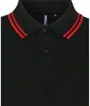 Polo donna vestibilità classica con profilo a contrasto Asquith & Fox