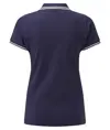 Polo donna vestibilità classica con profilo a contrasto Asquith & Fox