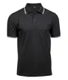 Polo elasticizzata a righe Luxury (1407) Tee Jays