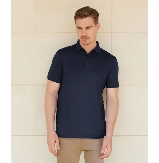 Polo elasticizzata traspirante (vestibilità slim) Henbury