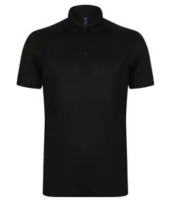 Polo elasticizzata traspirante (vestibilità slim) Henbury