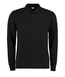 Polo in piqué a manica lunga (classic fit) Kustom Kit