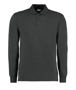 Polo in piqué a manica lunga (classic fit) Kustom Kit