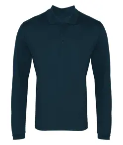 Polo in piqué a maniche lunghe Coolchecker® Premier
