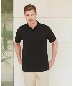 Polo in piqué elasticizzato Henbury
