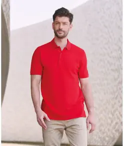 Polo in piqué microfine Henbury