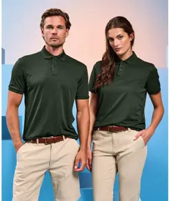 Polo in poliestere riciclato PRINTGUARD Asquith & Fox