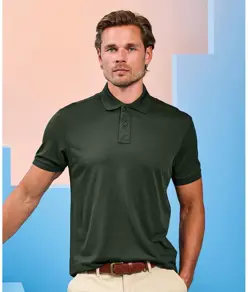 Polo in poliestere riciclato PRINTGUARD Asquith & Fox