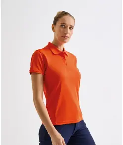 Polo piqué donna Coolchecker® plus Premier