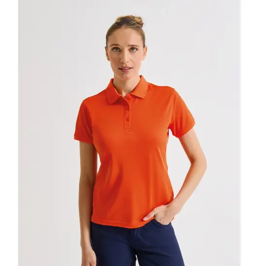 Polo piqué donna Coolchecker® plus Premier
