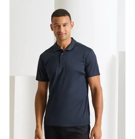 Polo riciclata tinta in pasta da uomo Premier