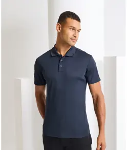 Polo riciclata tinta in pasta da uomo Premier
