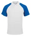 Polo stile baseball a contrasto Kariban